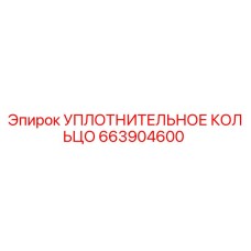663904600 УПЛОТНИТЕЛЬНОЕ КОЛЬЦО Epiroc