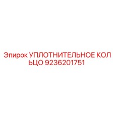 9236201751 УПЛОТНИТЕЛЬНОЕ КОЛЬЦО Epiroc