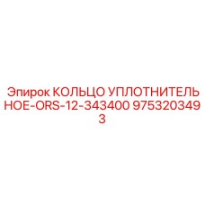 9753203493 КОЛЬЦО УПЛОТНИТЕЛЬНОЕ-ORS-12-343400 Epiroc