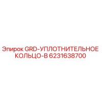 6231638700 GRD-УПЛОТНИТЕЛЬНОЕ КОЛЬЦО-B Epiroc