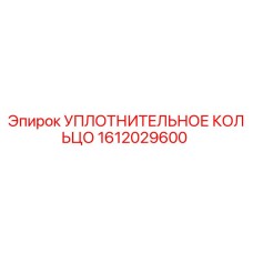 1612029600 УПЛОТНИТЕЛЬНОЕ КОЛЬЦО Epiroc