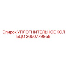 2650779958 УПЛОТНИТЕЛЬНОЕ КОЛЬЦО Epiroc