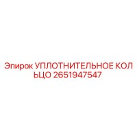2651947547 УПЛОТНИТЕЛЬНОЕ КОЛЬЦО Epiroc