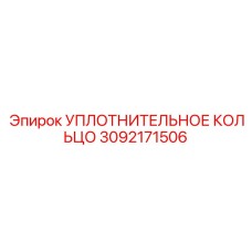 Уплотнительное кольцо 3092171506 Эпирок | Epiroc
