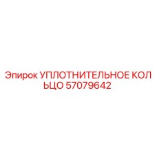 57079642 УПЛОТНИТЕЛЬНОЕ КОЛЬЦО Epiroc