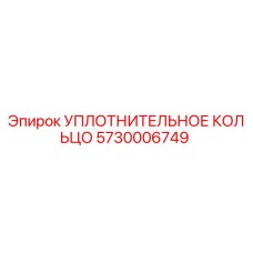 5730006749 УПЛОТНИТЕЛЬНОЕ КОЛЬЦО Epiroc