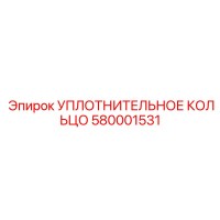 580001531 УПЛОТНИТЕЛЬНОЕ КОЛЬЦО Epiroc