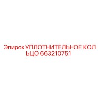 УПЛОТНИТЕЛЬНОЕ КОЛЬЦО 663210751 Epiroc