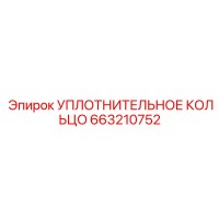 УПЛОТНИТЕЛЬНОЕ КОЛЬЦО 663210752 Epiroc