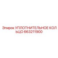 УПЛОТНИТЕЛЬНОЕ КОЛЬЦО 663211900 Epiroc