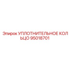 95018701 УПЛОТНИТЕЛЬНОЕ КОЛЬЦО Epiroc
