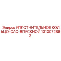 1310072882 УПЛОТНИТЕЛЬНОЕ КОЛЬЦО-CAC-ВПУСКНОЙ Epiroc