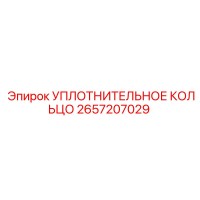 2657207029 Уплотнительное кольцо Epiroc