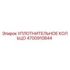 4700910844 УПЛОТНИТЕЛЬНОЕ КОЛЬЦО Эпирок