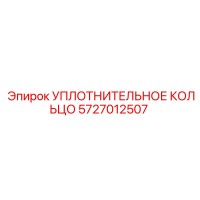 5727012507 УПЛОТНИТЕЛЬНОЕ КОЛЬЦО Epiroc