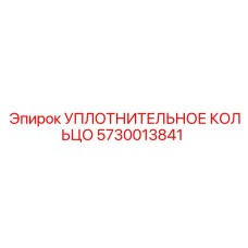 5730013841 УПЛОТНИТЕЛЬНОЕ КОЛЬЦО Epiroc