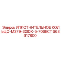 663617800 УПЛОТНИТЕЛЬНОЕ КОЛЬЦО-M379-30IDX-5-70SECT Epiroc