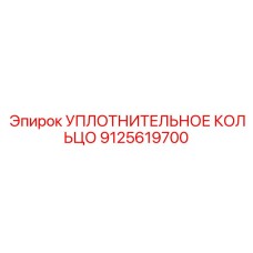 9125619700 УПЛОТНИТЕЛЬНОЕ КОЛЬЦО Epiroc