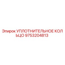9753204813 УПЛОТНИТЕЛЬНОЕ КОЛЬЦО Epiroc
