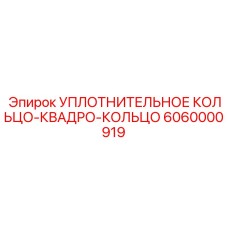 6060000919 УПЛОТНИТЕЛЬНОЕ КОЛЬЦО-КВАДРО-КОЛЬЦО Epiroc