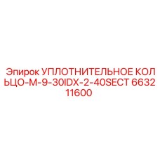 УПЛОТНИТЕЛЬНОЕ КОЛЬЦО-M-9-30IDX-2-40SECT 663211600 Epiroc