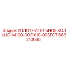 663210035 УПЛОТНИТЕЛЬНОЕ КОЛЬЦО-M100-00IDX10-00SECT Epiroc