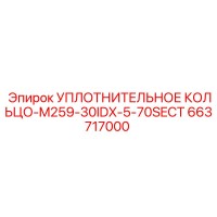 663717000 УПЛОТНИТЕЛЬНОЕ КОЛЬЦО-M259-30IDX-5-70SECT Epiroc