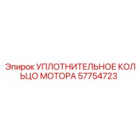 57754723 УПЛОТНИТЕЛЬНОЕ КОЛЬЦО МОТОРА Epiroc