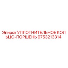 9753213314 УПЛОТНИТЕЛЬНОЕ КОЛЬЦО-ПОРШЕНЬ Epiroc