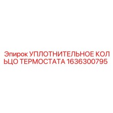 Оригинальное уплотнение термостата 1636300795 Epiroc