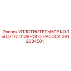 GS12634501 УПЛОТНИТЕЛЬНОЕ КОЛЬЦО ТОПЛИВНОГО НАСОСА Epiroc