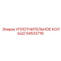 54533716 УПЛОТНИТЕЛЬНОЕ КОЛЬЦО Epiroc