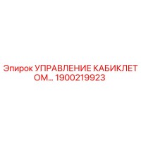 1900219923 УПРАВЛЕНИЕ КАБИКЛЕТОМ Epiroc