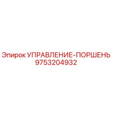 9753204932 УПРАВЛЕНИЕ-ПОРШЕНЬ Epiroc