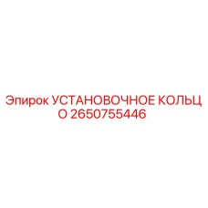 2650755446 УСТАНОВОЧНОЕ КОЛЬЦО Epiroc