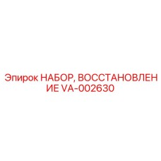VA-002630 НАБОР, ВОССТАНОВЛЕНИЕ Эпирок Epiroc