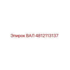 4812113137 ВАЛ Epiroc