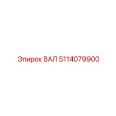 5114079900 ВАЛ Epiroc