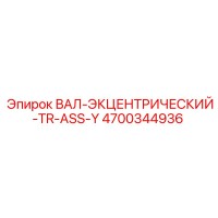 4700344936 ВАЛ-ЭКЦЕНТРИЧЕСКИЙ-TR-ASS-Y Epiroc