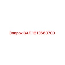 1613660700 ВАЛ Epiroc