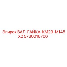 5730016706 ВАЛ-ГАЙКА-KM29-M145X2 Epiroc