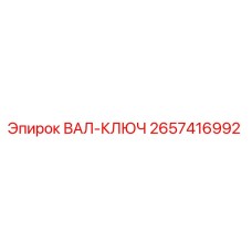 2657416992 ВАЛ-КЛЮЧ Epiroc