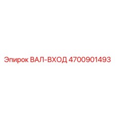 4700901493 ВАЛ-ВХОД Epiroc