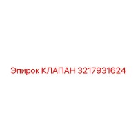 3217931624 КЛАПАН Epiroc