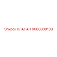 6060009133 КЛАПАН Epiroc