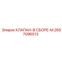 КЛАПАН-В СБОРЕ-M 2657096513 Epiroc