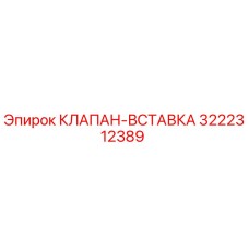 3222312389 КЛАПАН-ВСТАВКА Epiroc