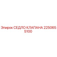 2250655100 СЕДЛО КЛАПАНА Epiroc