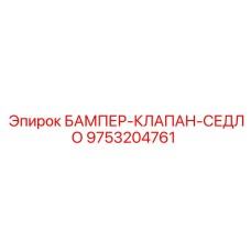 9753204761 БАМПЕР-КЛАПАН-СЕДЛО Epiroc