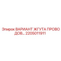 2205011911 ВАРИАНТ ЖГУТА ПРОВОДОВ Epiroc